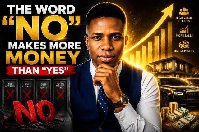 The Word No Makes More Money Than Yes — YouTube video by The Money Institute